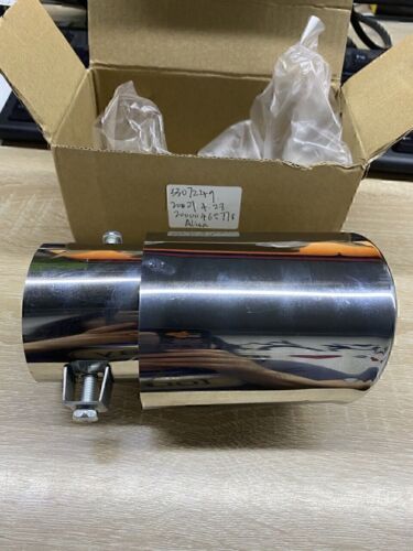 Exhaust Tips Fit 1.5-2 Inch Tail Pipe Stainless Steel Chrome Effect Car Vfbgxkqk - Bild 8 von 8