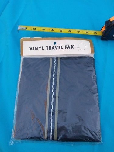 Vintage travel garment bag made in Japan luggage suit coat jacket factory sealed - Picture 10 of 13