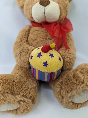 First Main Birthday Bear Plush 13 Inch Bear E Special Day 17214 Stuffed Animal - Picture 3 of 6