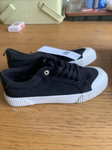 2 Paar Damen Sneaker nagelneu mit Etikett schwarz Größe 4 rosa Größe 5  - Bild 4 von 10