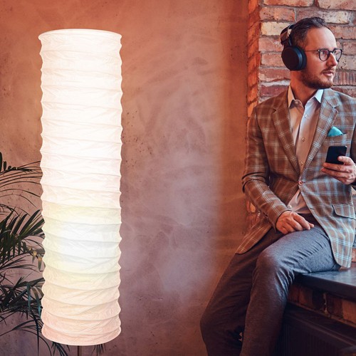 2 Pcs Floor Lamp Covers Shade Paper Design Replacement Shades for Standing - Picture 3 of 11