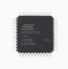 ATMEGA32U4-AU Chip 8-bit Microcontroller AVR 16K Flash USB TQFP-44