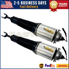 Pair Front Air Suspension Shock Struts For Audi A8 Quattro A8L S8 D3 2002-2010