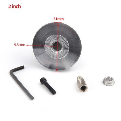 1 pieza Spinner de aluminio CNC 2 2.25 2.5 2.75 3.5 pulgadas con 2 cuchillas para avión modelo de radiocontrol - Imagen 5 de 13