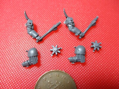 Warhammer 40k Kill Team Blooded Traitor Guard Cog Streitkolben Waffen x2 Upgrade Bits Box