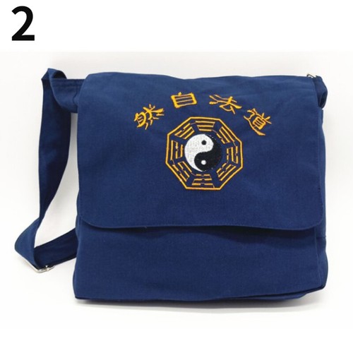 Chinese Embroidery Canvas Bag Handbag Taoist Bag Shoulder Bag Tai Chi Bagua - Picture 12 of 12
