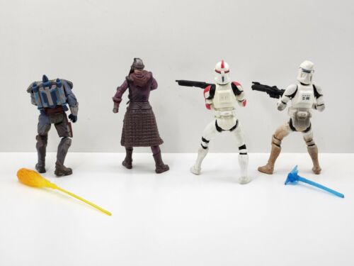 2001 Hasbro Star Wars Power Of The Jedi Lot X4 - Picture 4 of 6