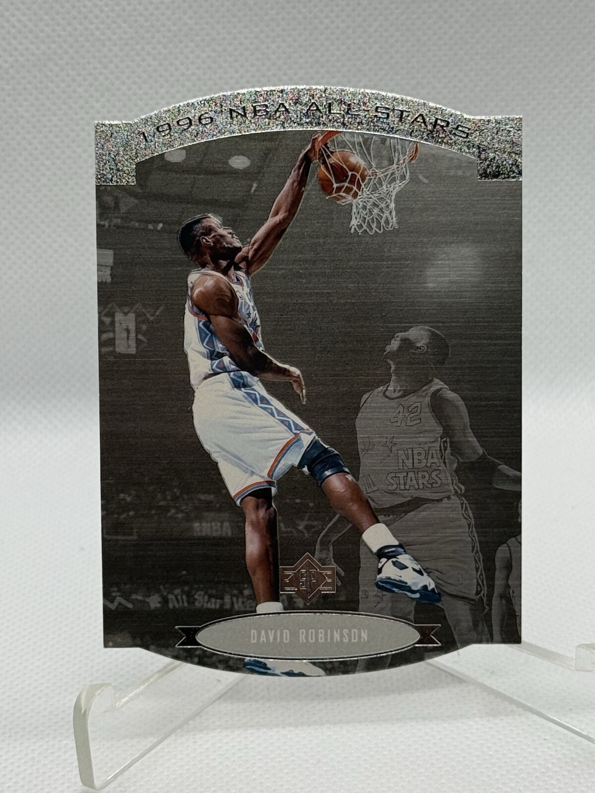 1995-96 SP - NBA All-Stars Die-Cut #AS23 David Robinson