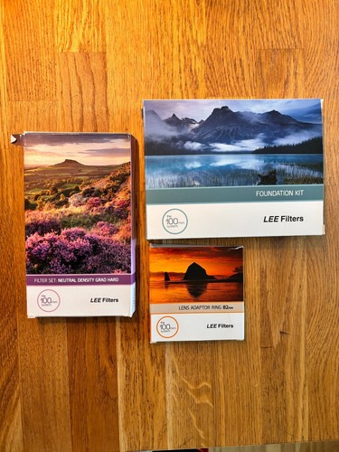 Lee 4x6" Hard-Edge Graduated Neutral Density Resin Filter Set - Picture 8 of 8