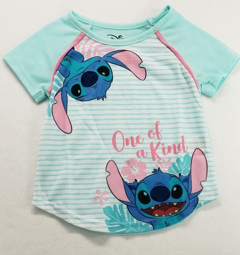 Disney Stitch "Unico nel suo genere" Set Pigiama 2 Pezzi Bambina Taglia 4/5 - Nuovo - Foto 3 di 7