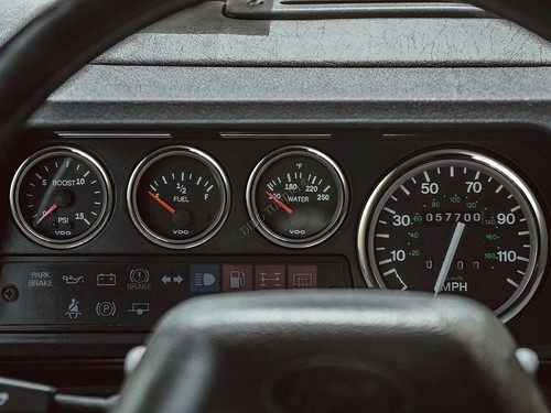 Per Land Rover Defender prima del 99 Anelli Alluminio Strumenti Strumentazione - Picture 12 of 15