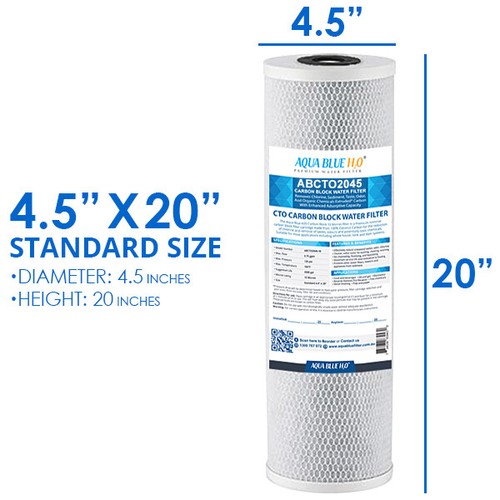 20x 4.5 Whole House Water Replacement Filter+ Genuine RL6 UV Replacement Lamp - Picture 10 of 10