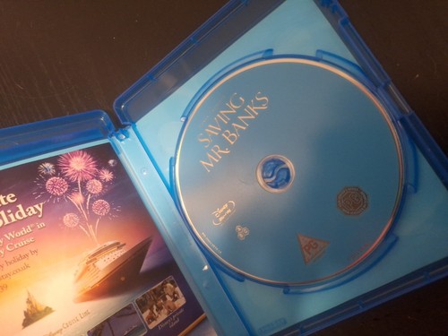 Saving Mr. Banks Blu-ray (2014) Tom Hanks Walt Disney ALL REGION LIKE NEW! - Picture 3 of 4