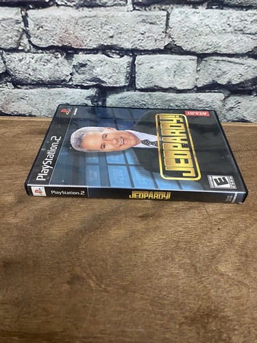 ¡Peligro! Videojuego Playstation 2 PS 2 Alex Trebek con manual - Imagen 3 de 4