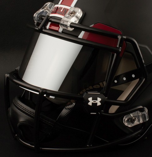 *CUSTOM* SOUTH CAROLINA GAMECOCKS NCAA Riddell SPEED Replica Football Helmet - Bild 4 von 5