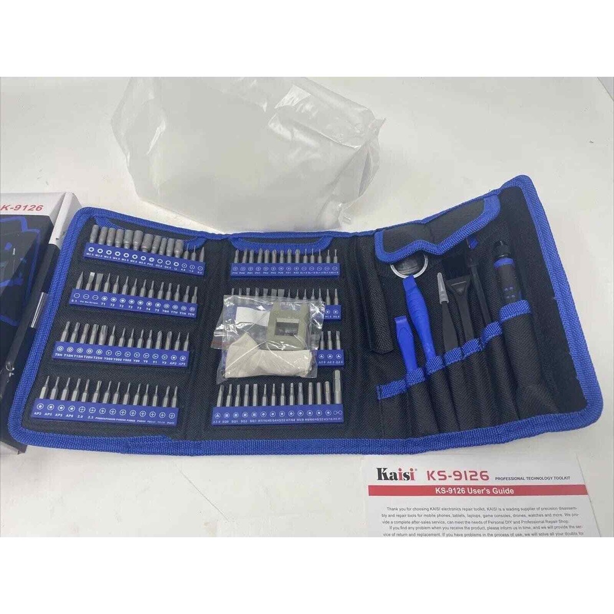 Kaisi K-9126 Screwdriver Set 126 In 1 Driver Repair Tool Kit