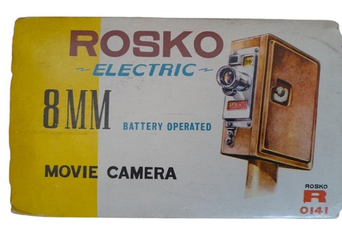 Rosko elektrische 8mm batteriebetriebene Filmkamera - Motor funktioniert