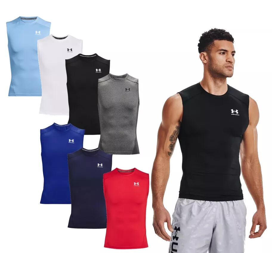 Under Armour Mens HeatGear Armour Sleeveless Shirt Tank Top