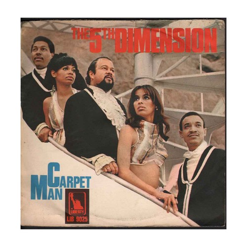 The 5th Dimension 45 giri 7" Carpet Man / Ticket To Ride Nuovo LIB9025 - Imagen 2 de 2