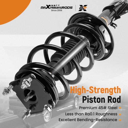 2pcs Front Complete Struts w/ Coil Springs For 2011 2012 2013 Ford Explorer FWD - Picture 3 of 9
