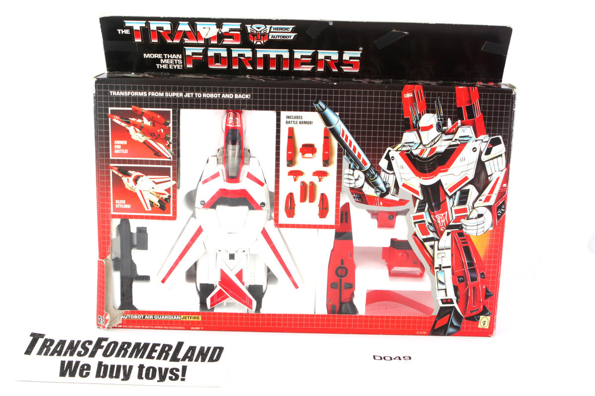 Jetfire w box 1985 Vintage Hasbro G1 Transformers Jetfire w box 1985 Vintage Hasbro G1 Transformers