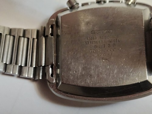 SEIKO 7016-5000 Seiko Monaco Chronograph VINTAGE Automatic WATCH - Picture 13 of 15