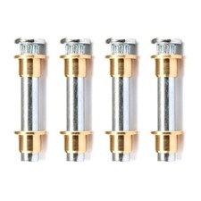 Set of 4 Car Door Hinge Pin and Bushing Kit for Repair Durable Aluminum Alloy