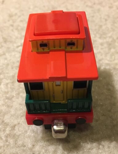 Thomas Friends Musical Caboose Diecast Toy Train Carriage Green Red Variant Rare - Bild 8 von 12