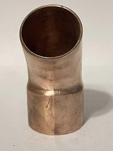 Mueller 1 1/4" Copper Street 45 Degree Elbow Pipe Fitting FTG x C Sweat - Picture 2 of 8