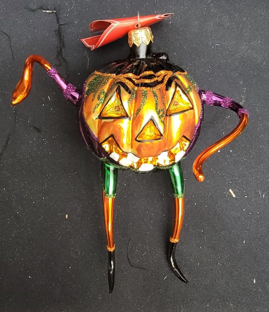 MORGUE SALE: Slavic Treasures Annealed Halloween Ornament Retired 2000 MINT MORGUE SALE: Slavic Treasures Annealed Halloween Ornament Retired 2000 MINT