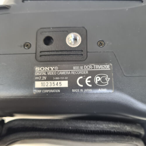 Sony DCR-TRV620E Digital8 Hi8 Video8 Tape Video Camera Handycam Fully Working - Picture 18 of 21