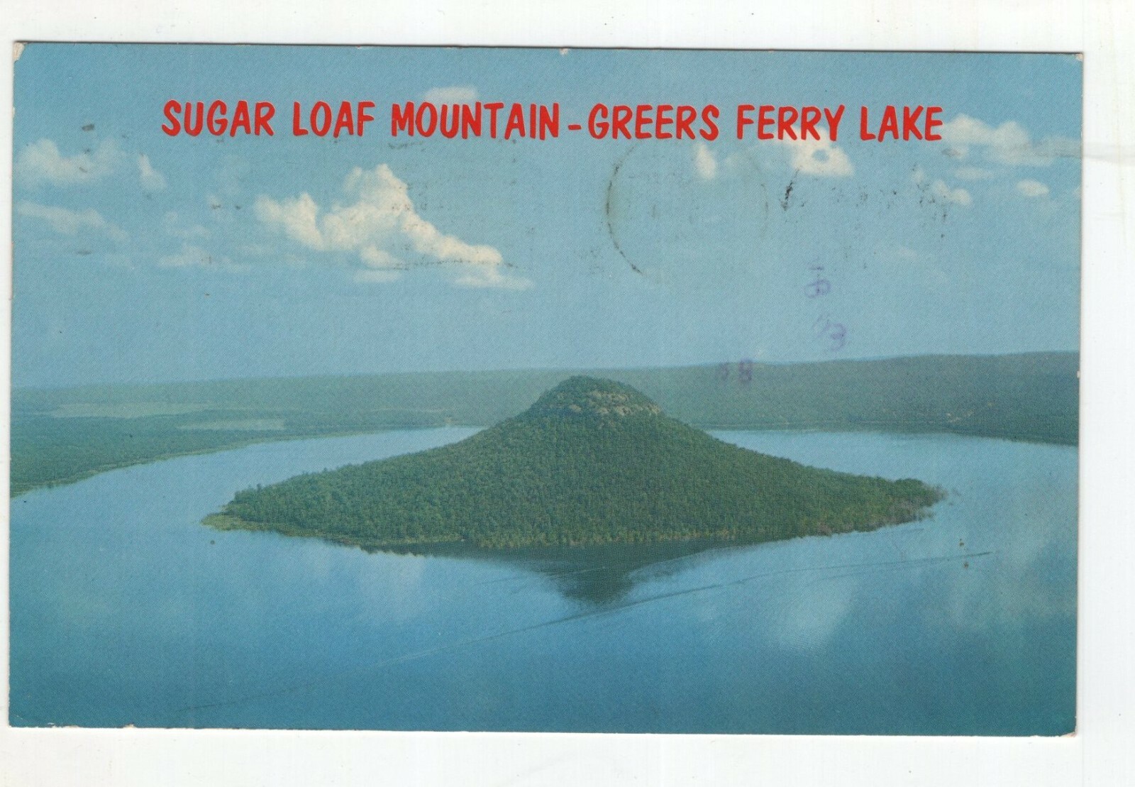 Vintage Post Card Sugar Loaf Mountain Heber Springs Arkansas eBay