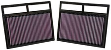 K&N Replacement Air Filter for MERCEDES-BENZ CL600 5.5L-V12; 2003 (2 PER BOX)