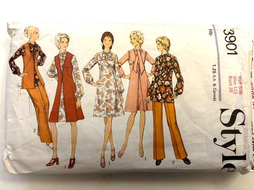 Style Vintage Sewing Patterns. Vintage. Complete. Used. - Picture 37 of 60