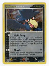 Pokemon Card Murkrow 30/115 Reverse Holo Foil EX Unseen Forces EX