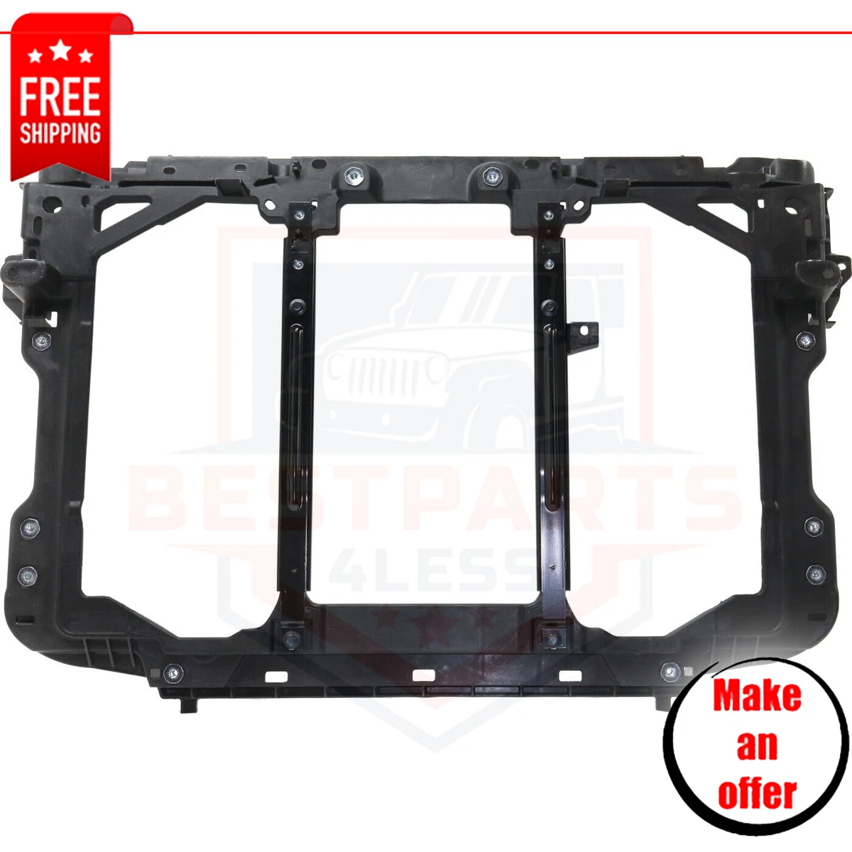 New Radiator Support Core MA1225167 K12753110B for 2017-2022 Mazda  