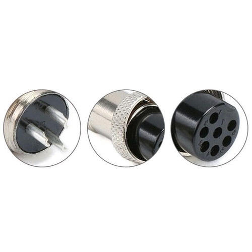 2P 3P 4P 5P 6P GX12 12mm Male Female Panel Metal Aviation Plug Socket Connector - Picture 6 of 6