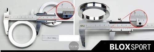 4Piece 60.1-73.1 Wheel Hub Ring for Toyota Celica Avensis Camry Picnic Supra MR2 - Picture 8 of 11