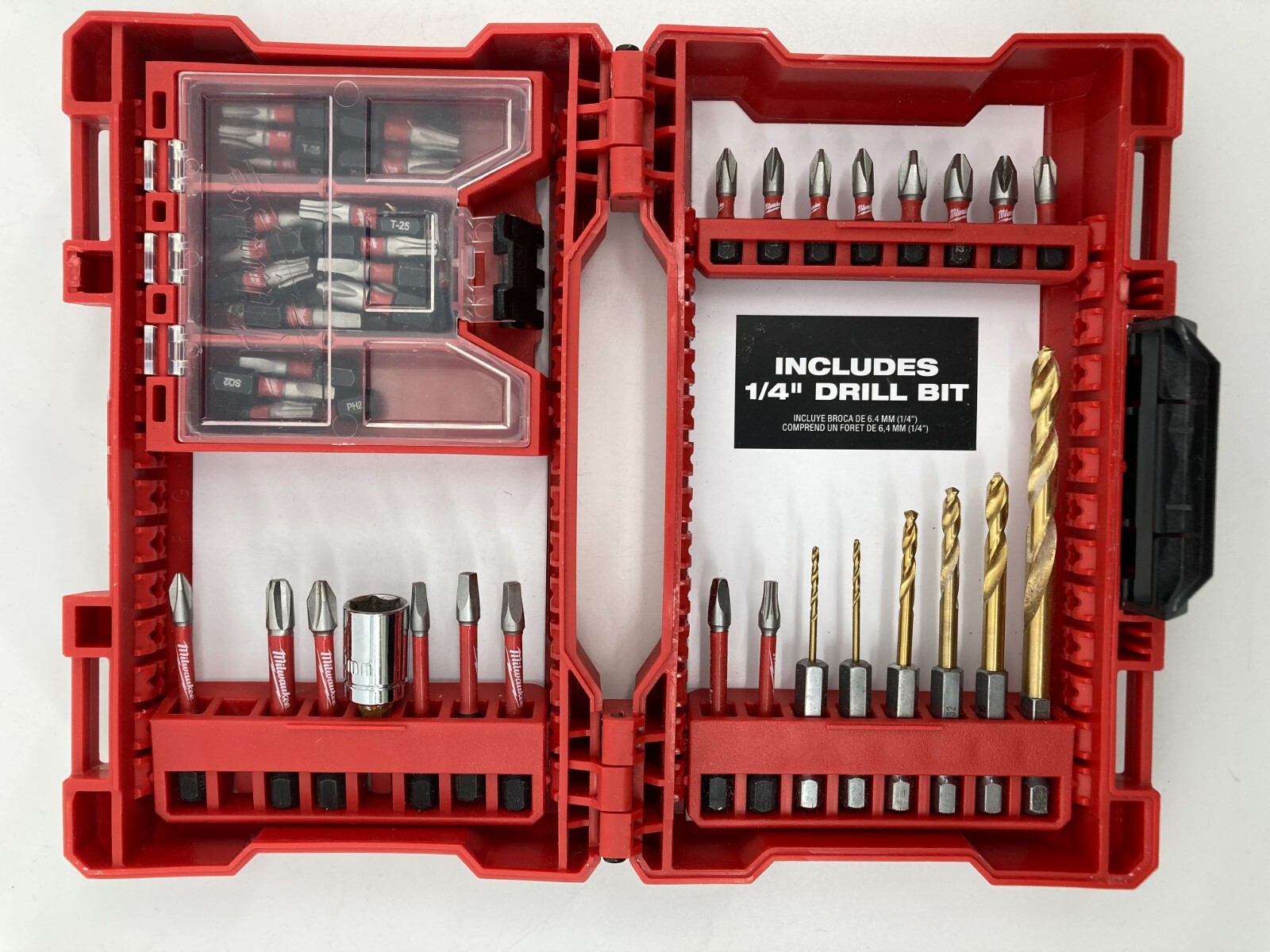 Milwaukee Shockwave 50 pc Impact Drill/Driver Bit Set eBay