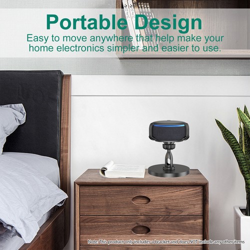 Speaker Stand Suitable for Echo Dot 3rd Desktop Bracket 360 Degrees R8I4 - Picture 6 of 9