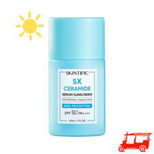 SKINTIFIC Ceramide Serum Sunscreen SPF50 UVA / UVB Hyaluronic Acid 30ml
