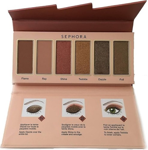 Paleta de sombras de ojos Sephora Flash Sequins 6 Six brillo - Imagen 1 de 5