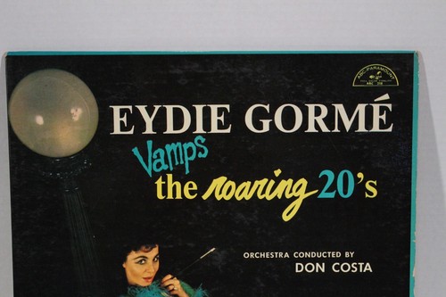 Eydie Gorme- Vamps The Roaring 20's - 1958 Vocal Jazz LP VG VINYL RECORD Stereo - Picture 2 of 10