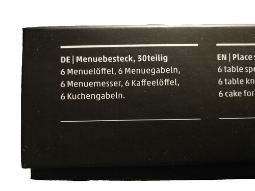 Auerhahn Menuebesteck 30-teilig " Vengo " NEU in Original Verpackung Besteckset - Bild 4 von 10