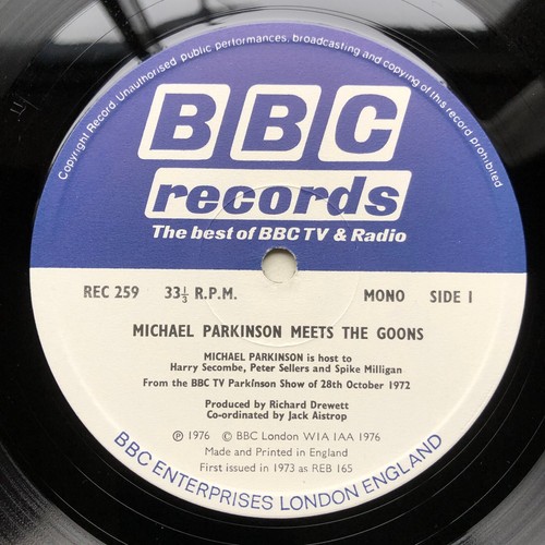 Michael Parkinson MEETS THE GOONS TV Comedy Show LP Secombe Sellers Milligan BBC - Picture 19 of 22