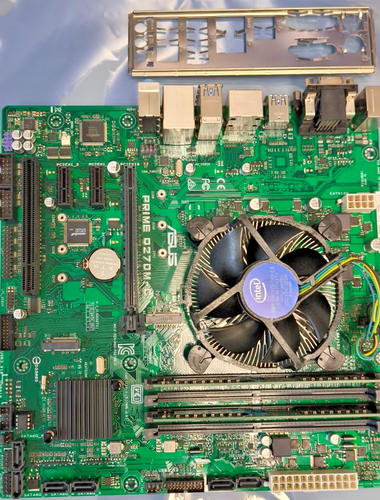 Intel i7-7700 CPU Quad-Core 3.6GHz Asus Prime Q270M board 16GB DDR4 Ram, LGA1151