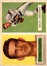 1957 Topps 93 Preston Carpenter DP RC EX-MT #D371780