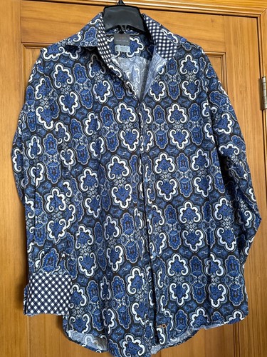 Camisa Thomas Dean, Seleccionar XL o XLT Diseñador, Color, Vestido con Botones, Usada, ¡Bonita! - Imagen 8 de 28
