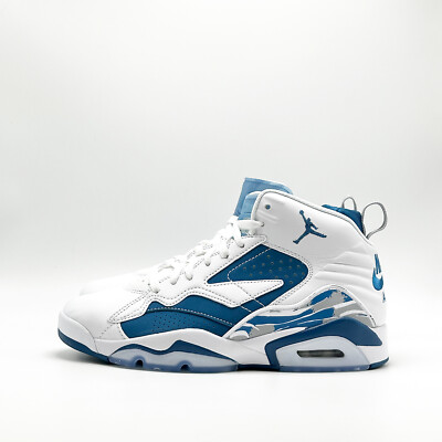 NEW* Men NIKE Air Jordan Jumpman MVP White / Blue (DZ4475