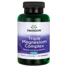 Swanson Triple Magnesium Complex 400 mg 100 K